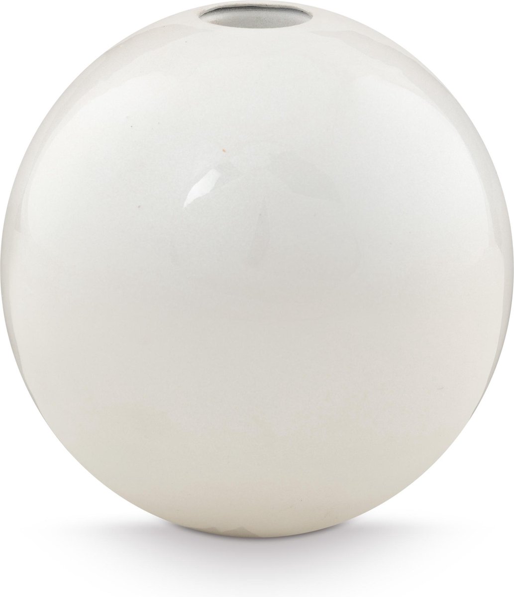 Home Pearl Kandelaar Wit metaal Parelmoer hoogte: 14cm