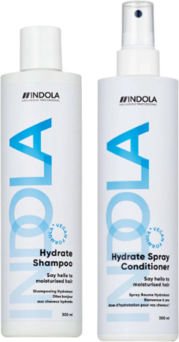 Indola Hydrate Shampoo & Conditioner - 2x300ml