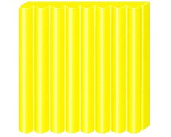 Fimo klei soft effect neon geel nr. 101 - 57gram