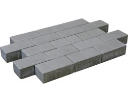 Intergard Betonklinker grijs sierbestrating 22x10,9x6cm (m2)