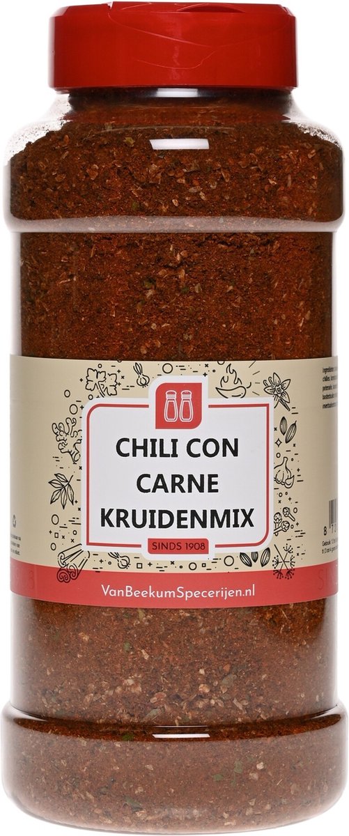 Goedkoopste Van Beekum Specerijen - Chili Con Carne Kruidenmix - Strooibus 515 gram