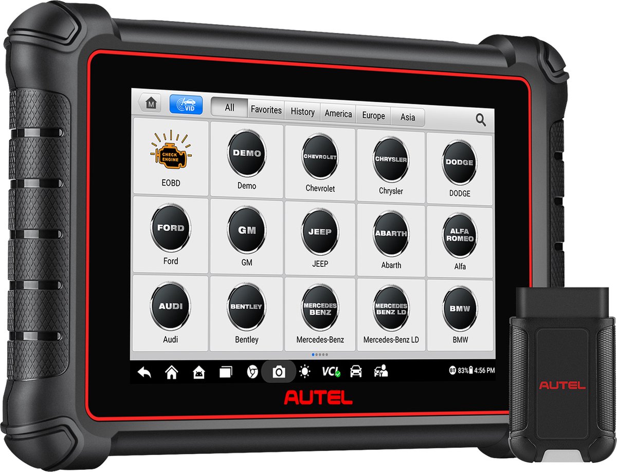 Autel Maxicom MK900BT 2024 - Diagnose tablet - Uitleesapparatuur - Bluetooth - Nederlands thumbnail 7