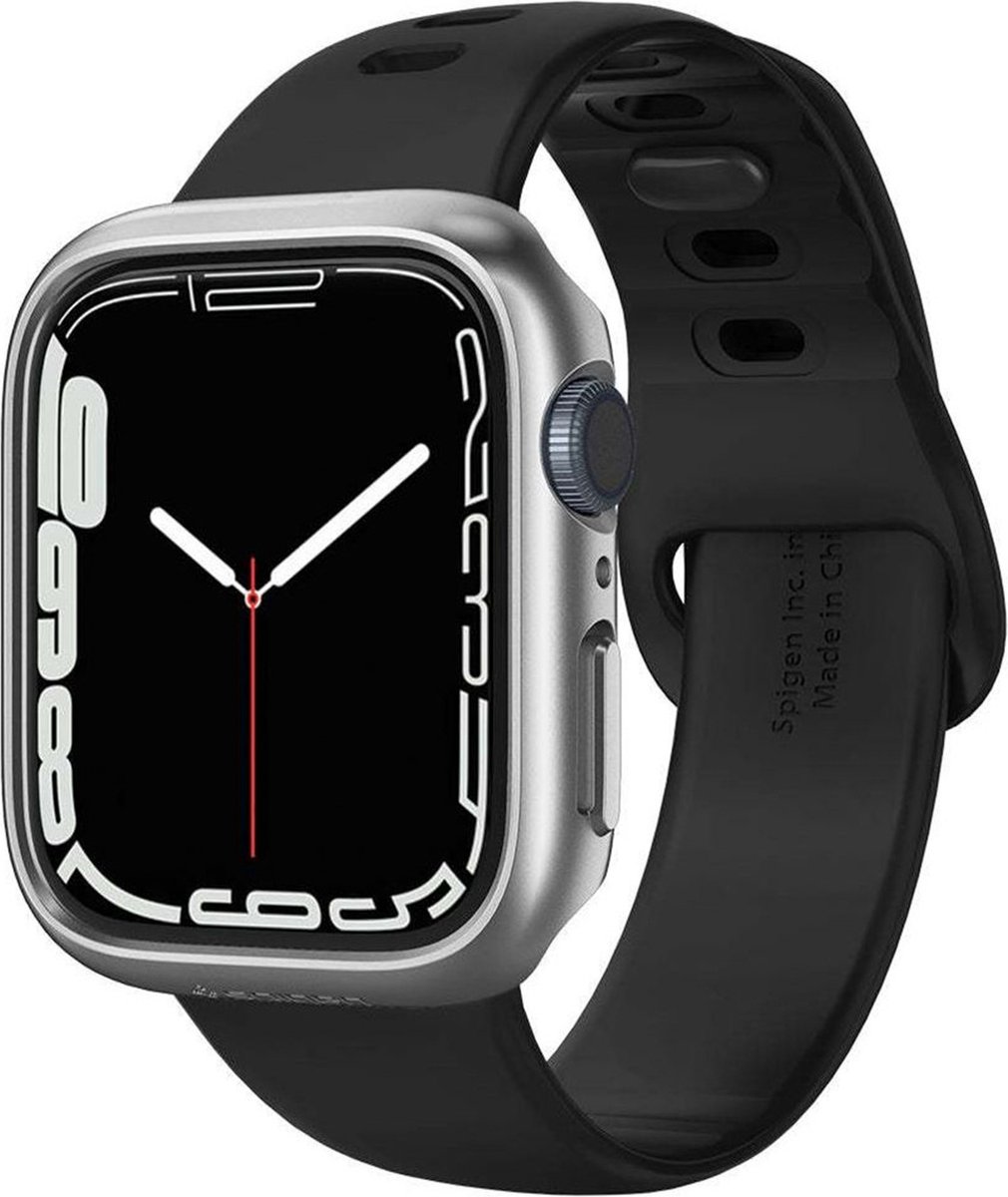 Spigen Thin Fit Apple Watch 7/8 hoesje 45mm - Graphite