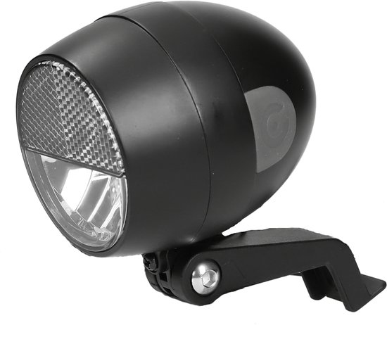 Fiets Cortina koplamp Amsterdam E-bike zwart van Fiets. — afbeelding 2