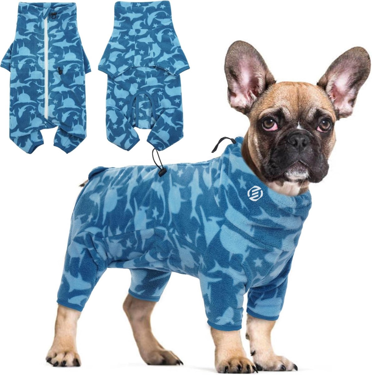 Equivera Honden Pyjama - Hondentrui - Honden Kleding - Hondenpyjama - Pyjama Voor Honden