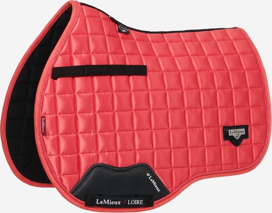 LeMieux Tapis de selle carré en daim GP Cinder