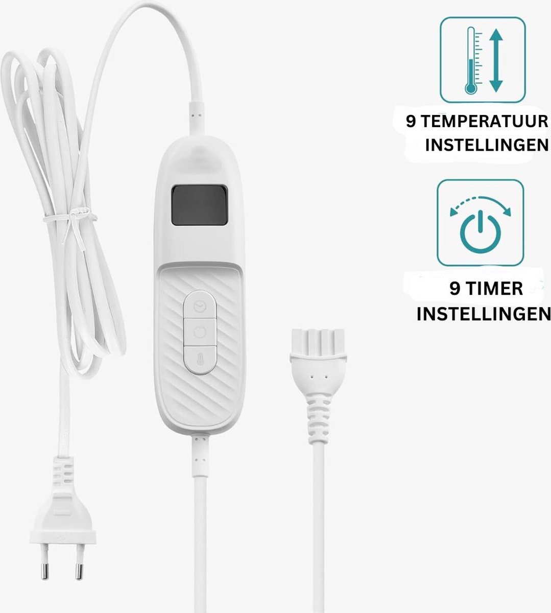 Elektrische Deken met Mouwen Deken met Zakken - afbeelding 3