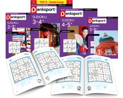 Denksport Sudoku puzzelboek pakket nr. 8