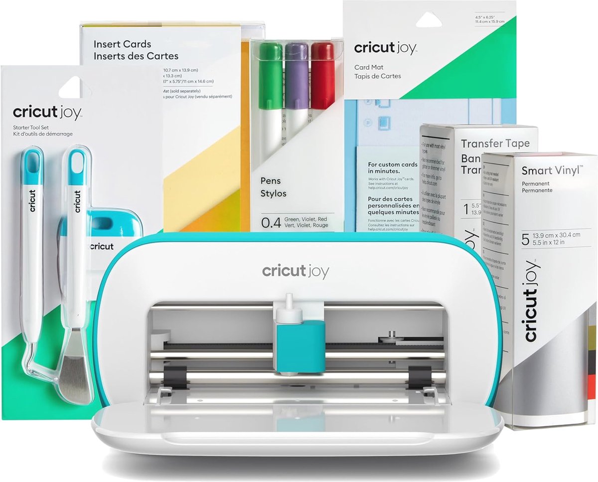 Compacte slimme snijmachine starterbundel voor het personaliseren van materialen