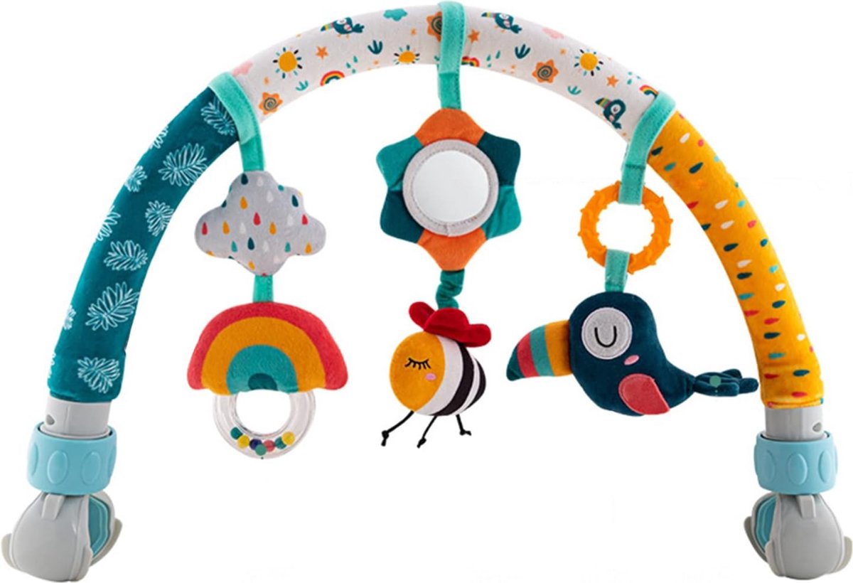 Goedkoopste Equivera Activiteitenkussen - Speelkussen Baby - Tummy Time - Baby Speelgoed - Kraamcadeau - Babyshower Cadeau - Tummy Time Baby - Tummy Time Kussen - Buikkussen Baby