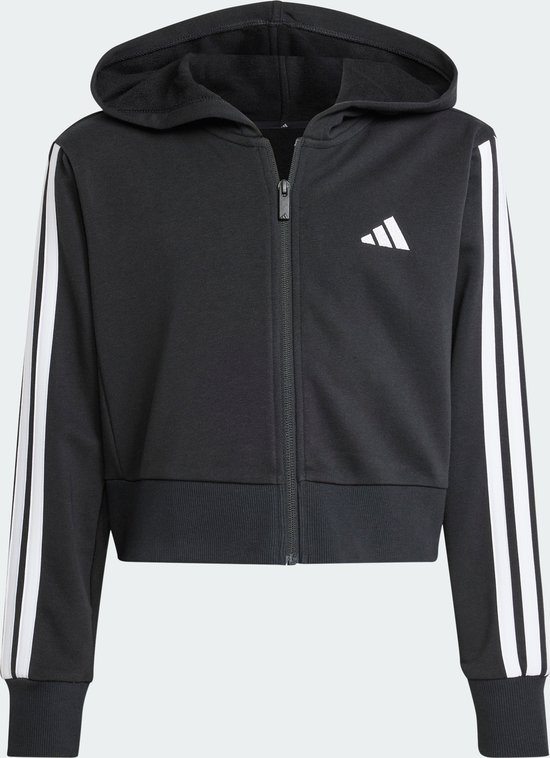 adidas Sportswear Veste à capuche entièrement zippée Essentials Enfants - Enfants - Noir - 128