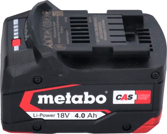 Metabo BP 18 LTX BL accu blaaspistool 18 V borstelloos + 1x accu 4.0 Ah - zonder lader van Metabo — afbeelding 4