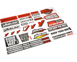 Yasuni Stickerset Yasuni 30 delig 45 x 35 cm