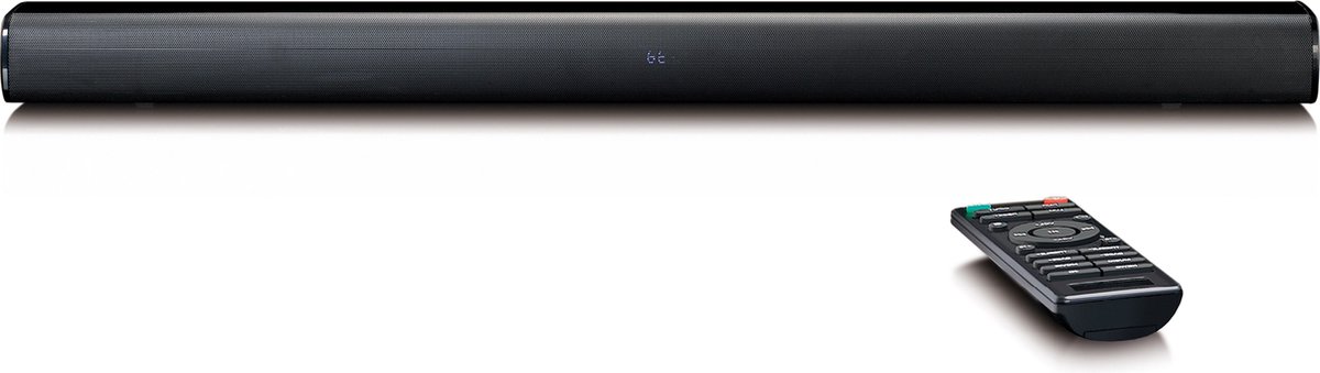 Afbeelding 2 van Lenco SB-080BK - Soundbar voor TV - Bluetooth - HDMI - AUX - Zwart