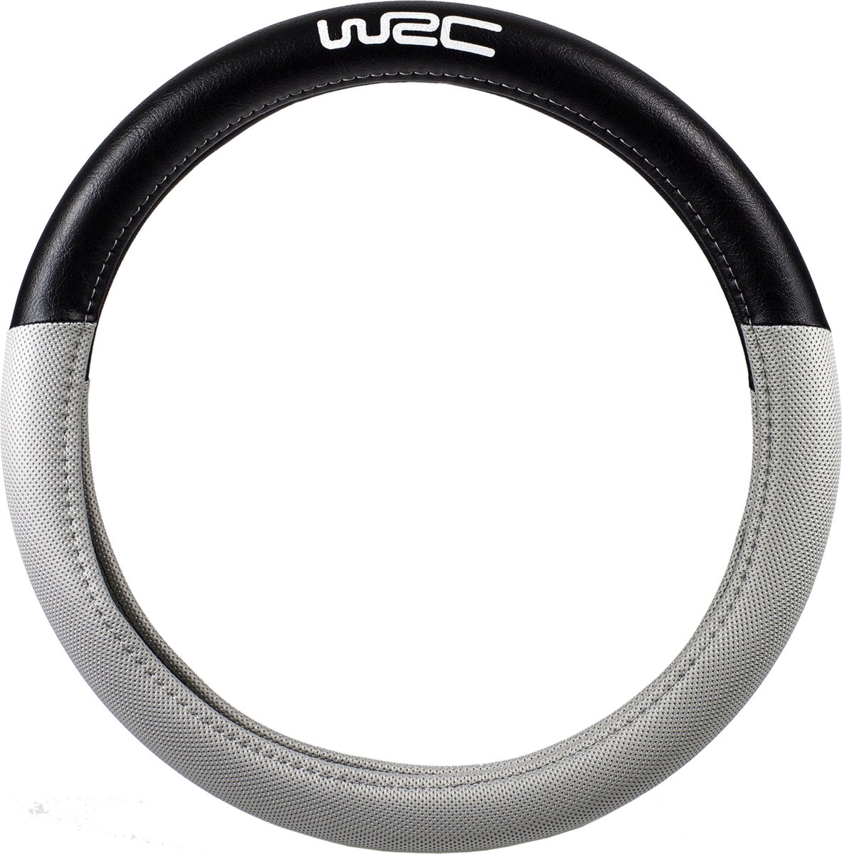 WRC Stuurhoes Auto - voor sturen van Ø35 tot Ø38 cm - zwart - grijs