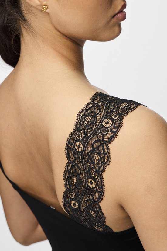 PIECES PCBARBERA LACE TOP NOOS BC Dames Tanktop - Maat S