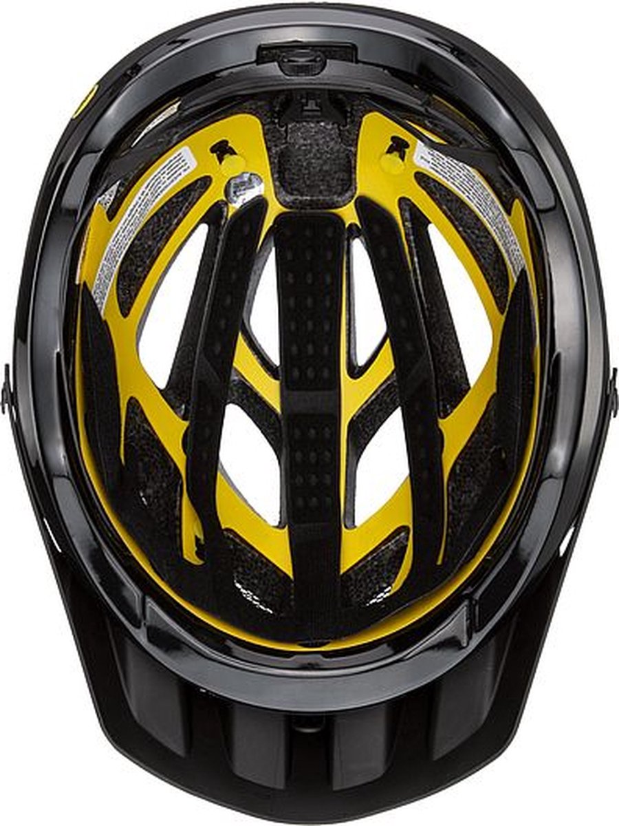 uvex Unbound Fietshelm Black Mat - Unisex - maat 58-62