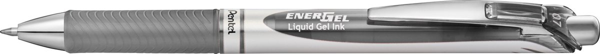 Pentel EnerGel BL77 Rollerball Pen 0.7mm Grijs