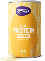Yummygums - Clear protein limonade poeder - suikervrij - tropical smaak - eiwitsupplement in poedervorm vegan - 224g