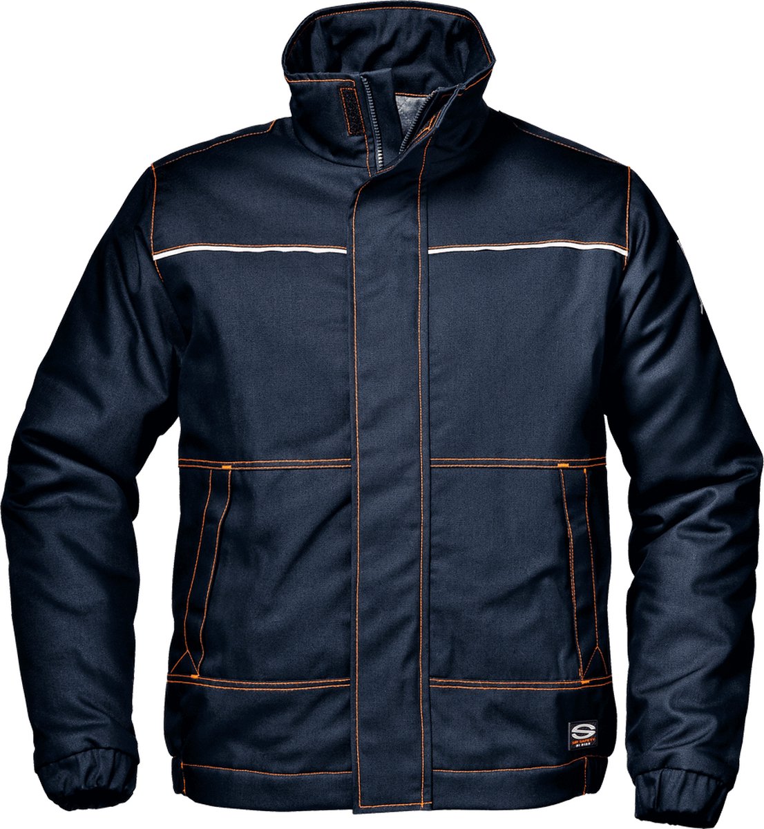 SIR SAFETY POLYTECH PADDED Gevoerde Werkjas HEREN Veiligheidsjas Donkerblauw - Vlamvertragend - Antistatisch - Chemisch Bestendig