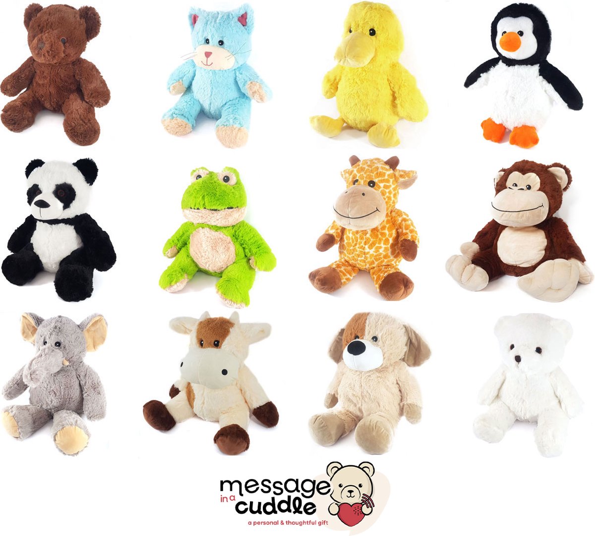Knuffel met jouw ingesproken bericht [MP3 + Microfoon] | Olifant / Olifantenknuffel 45cm | Inc. Voice Recorder | Cadeau: Valentijn – Moederdag – Vaderdag – Kraamcadeau | Knuffel met geluid met jouw eigen stem | Knuffel Boodschap – Message in a Cuddle — afbeelding 5