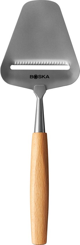 Boska Kaasschaaf Amigo – Schaaf Voor Belegen en Oude Kaas – Non-stick – Ergonomisch – RVS en Beukenhout