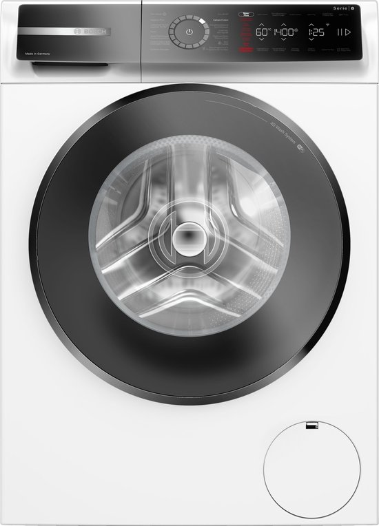 Bosch WGB2440AFG - Serie 8 - Wasmachine met stoom - 9 kg - 1400 rpm - 50% zuiniger dan energielabel A - Home Connect
