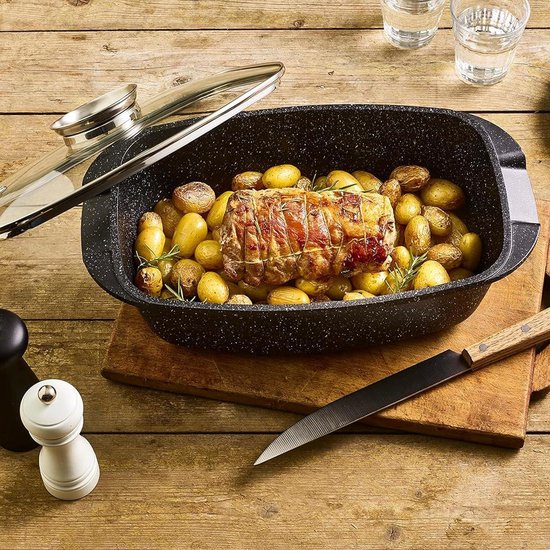 Kookpan met deksel, Inductie Pan, Diameter 20 cm