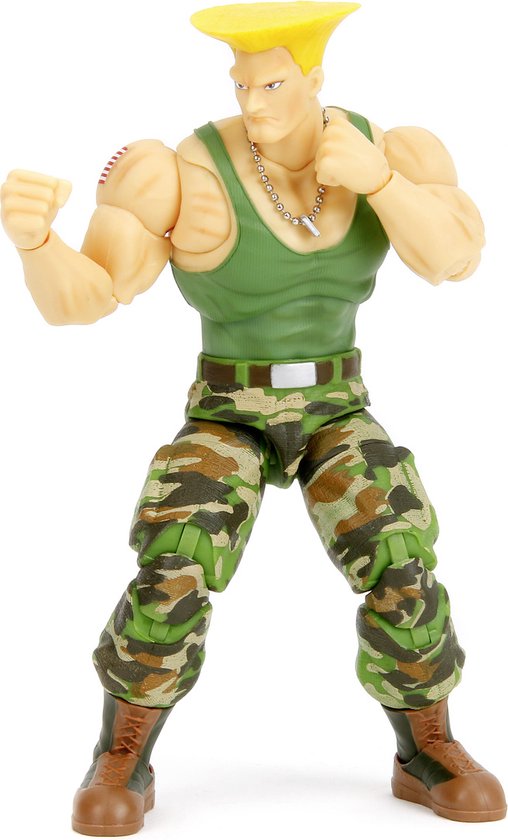 Jada Toys Ultra Street Fighter II: The Final Challengers Action Figure 1/12 Guile 15 cm Action Figuur