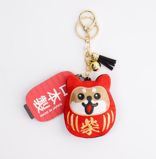 Tokyo Design Studio - Sleutelhanger Daruma Shiba Hond