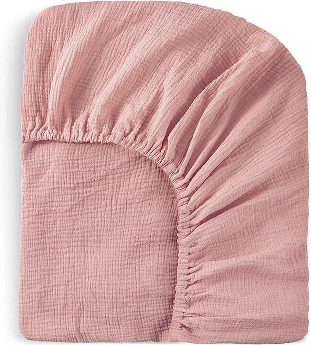 KYDDOI Kinderhoeslaken Hoeslaken Baby & Kinderen 100% biologisch katoen Hoeslakens voor matras 70x140 cm Maximale matrasdikte 25 cm -Ademend Roze