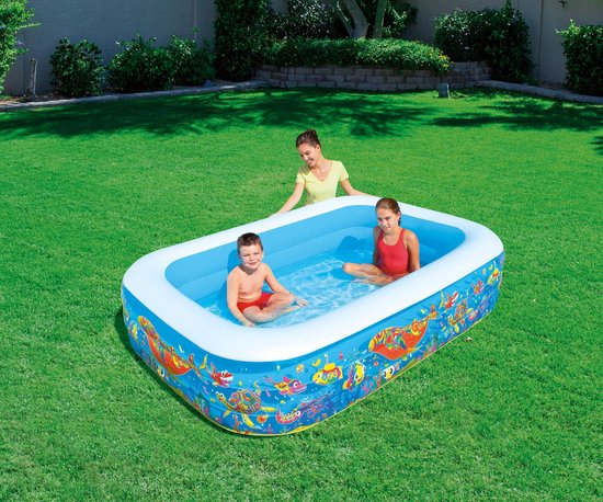 Bestway Family Bath Rectangle Seaworld 229