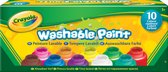 Crayola 10 Fl. met afwasbare verf