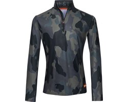 Gareth & Lucas Skipully The Three - Heren M - 100% Gerecycled Polyester - Midlayer Sportshirt - Wintersport