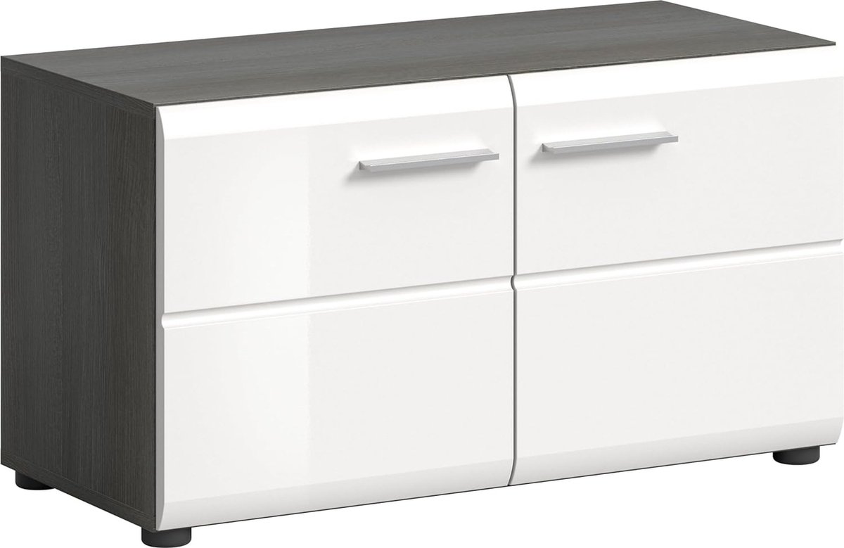 Goodivery ® Stijlvolle Halbank Met Opbergruimte En Hoogglans Afwerking Voor Moderne Interieurs