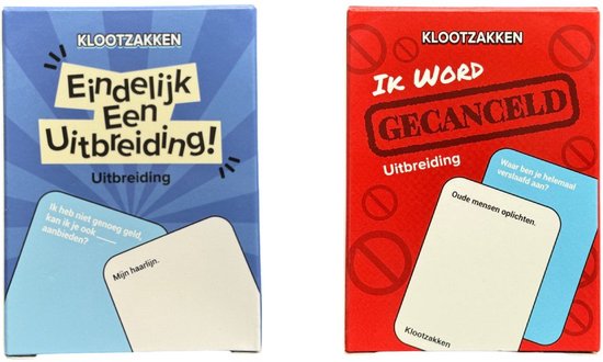 Foto: Klootzakken 2 uitbreidingen ik word gecanceld eindelijk een uitbreiding