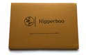 Bruine verpakking van Hipperboo bamboe sokken.