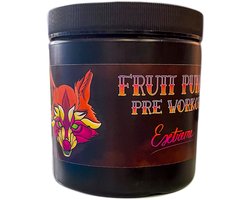Pre-workout EXTREME - 300 Gr - terror formule smaak fruit punch- 4,5gr l-citruline- 3g beta-aline-0,25g caffiene/ pretty strong supplements/ beste pre van nederland