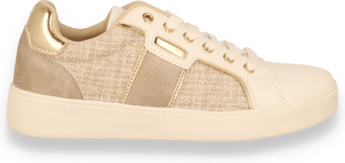 SJ LIFESTYLE Dames Sneaker White Platina WIT