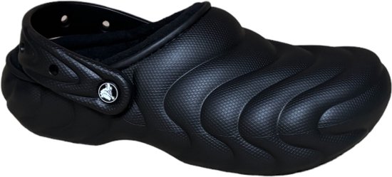 Crocs Classic overpuf clog Maat 45 46 Kleur Zwart bol