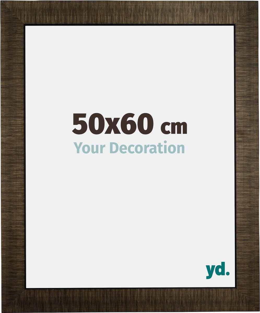 yd. Your Decoration - Fotolijst 50x60 cm - Hout - Champagne Geborsteld - Leeds