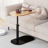 sogesfurniture Laptoptafel, in hoogte verstelbaar, mobiele bijzettafel
