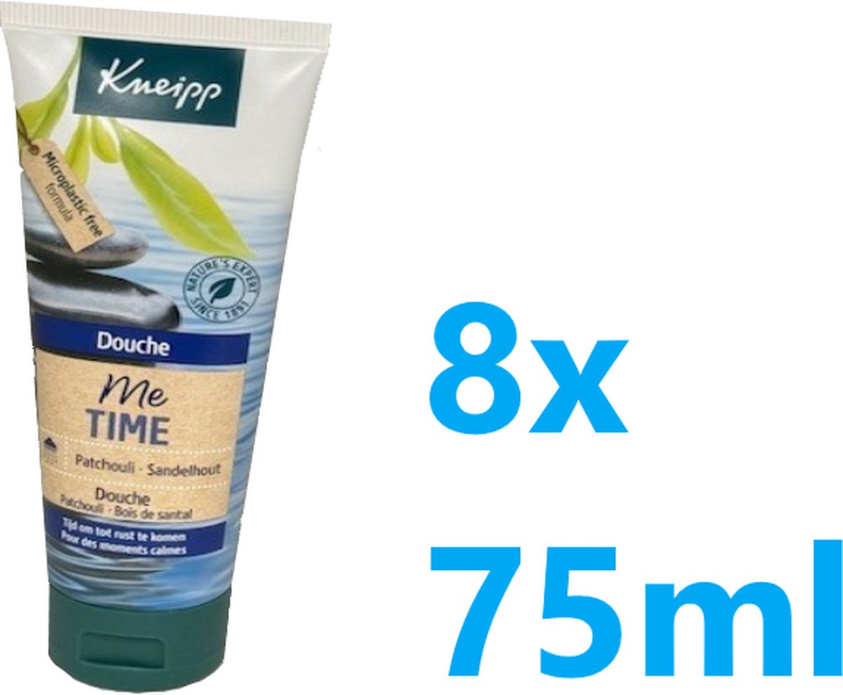 Goedkoopste Kneipp Douchegel Me Time Mini - 8x75ml - Voordeelverpakking