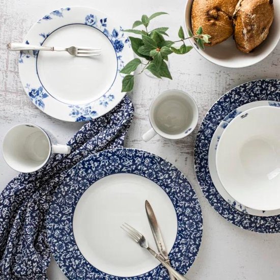 Laura Ashley Blueprint Collectables Serviesset - Servies - 4 persoons - 16 Delig van Laura Ashley — afbeelding 3