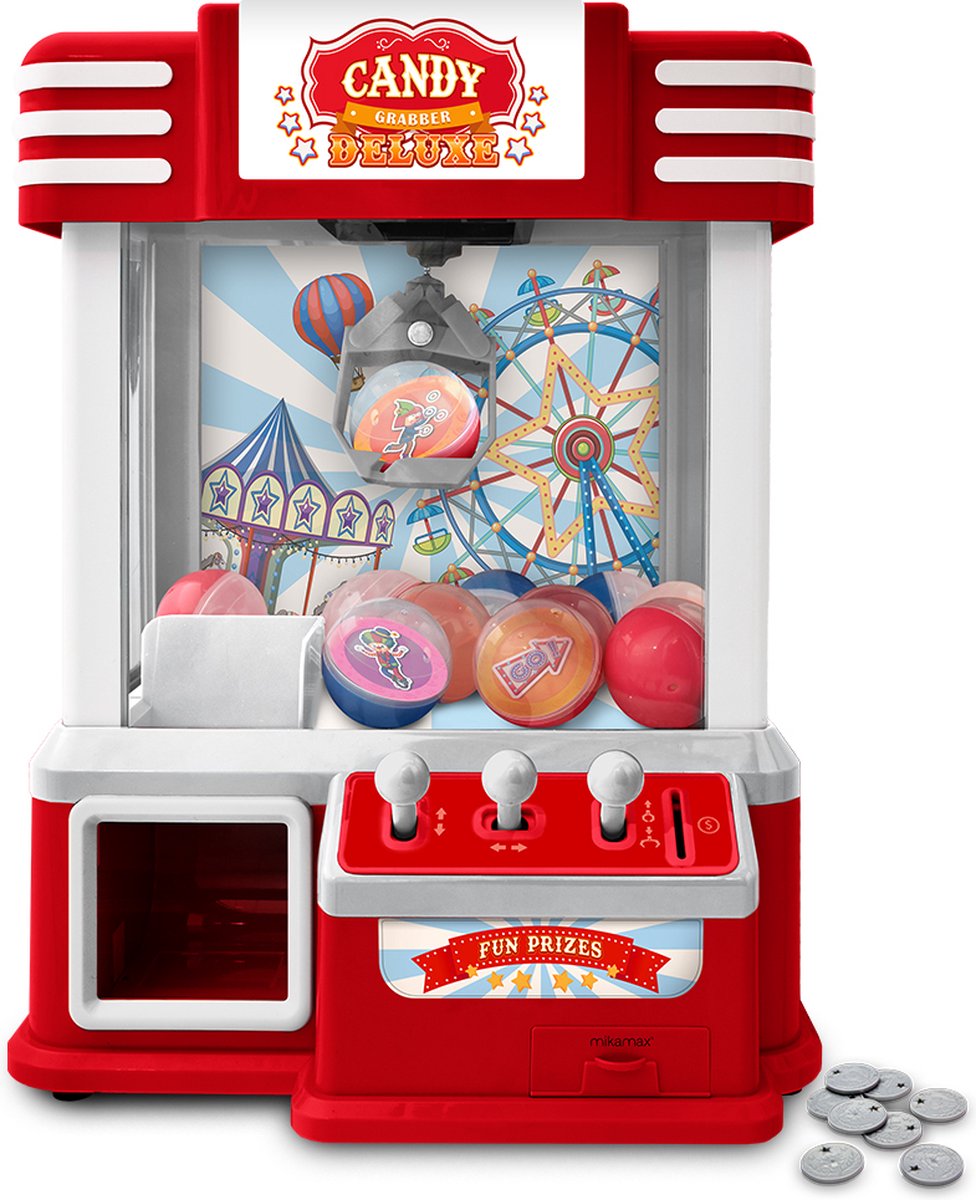 Candy Grabber Candy dispenser Candy machine Grab machine Gripper Slot machine Red