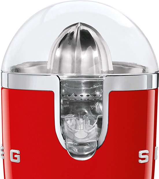 SMEG CJF01RDEU - Citruspers - Rood - Handmatige druk - 70W van SMEG — afbeelding 3