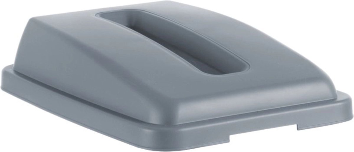 HENDI Deksel met opening voor 60L container – lichtgrijs – 660x470x30 mm