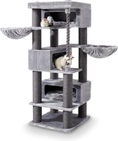 Arbre à chat Lexium pour chats lourds - Arbre à chat pour grands chats - Arbre à chat robuste - Convient aux chats de grande taille et lourds