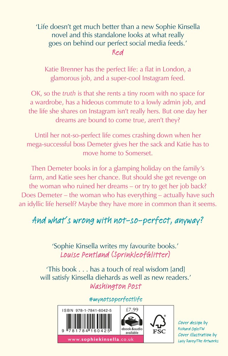 Boek met de titel My Not So Perfect Life, recensies en ISBN.