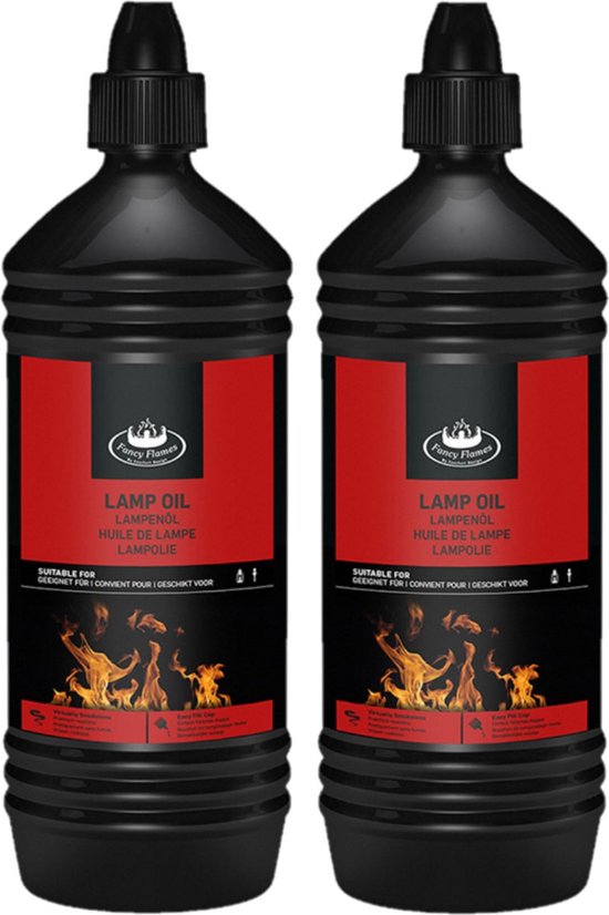 3x stuks heldere lampenolie/fakkelolie 1 liter van Parya Home — afbeelding 3